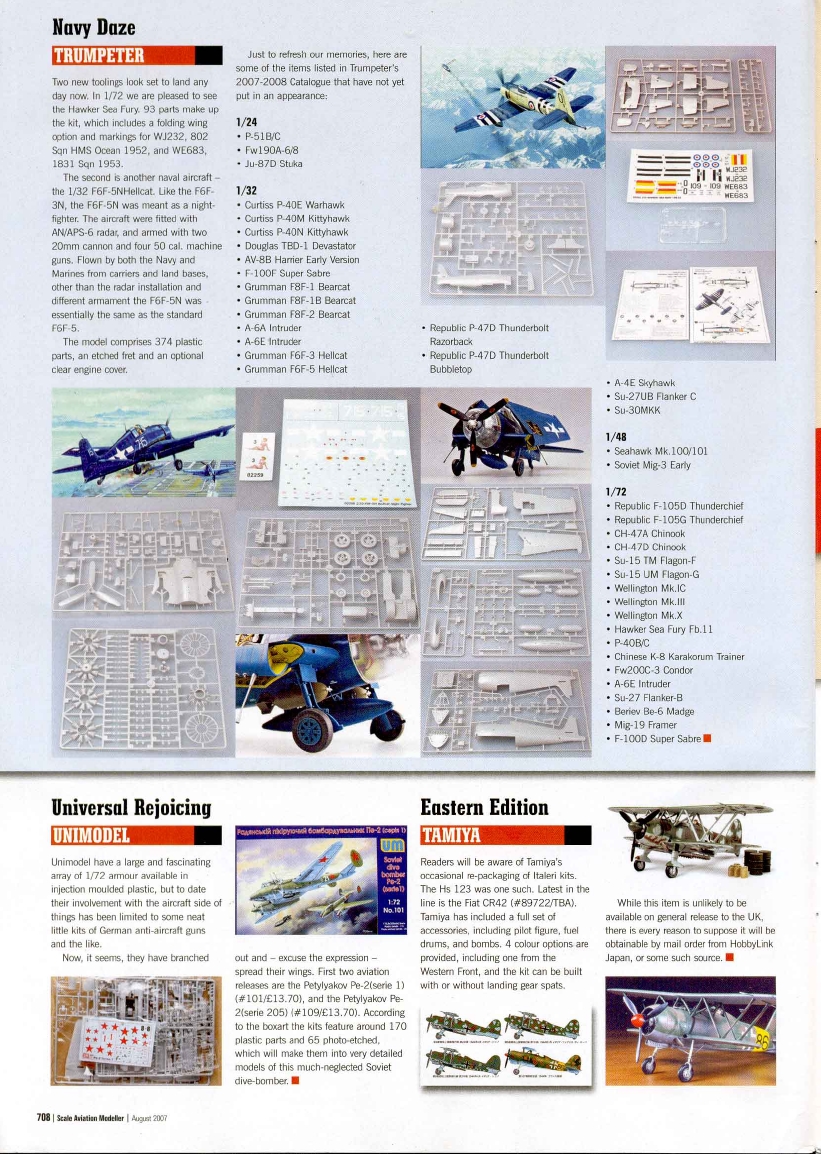 Scale Aviation Modeller International 2007-08